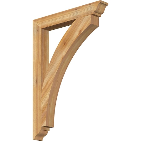 Thorton Traditional Rough Sawn Bracket, Western Red Cedar, 4W X 30D X 42H